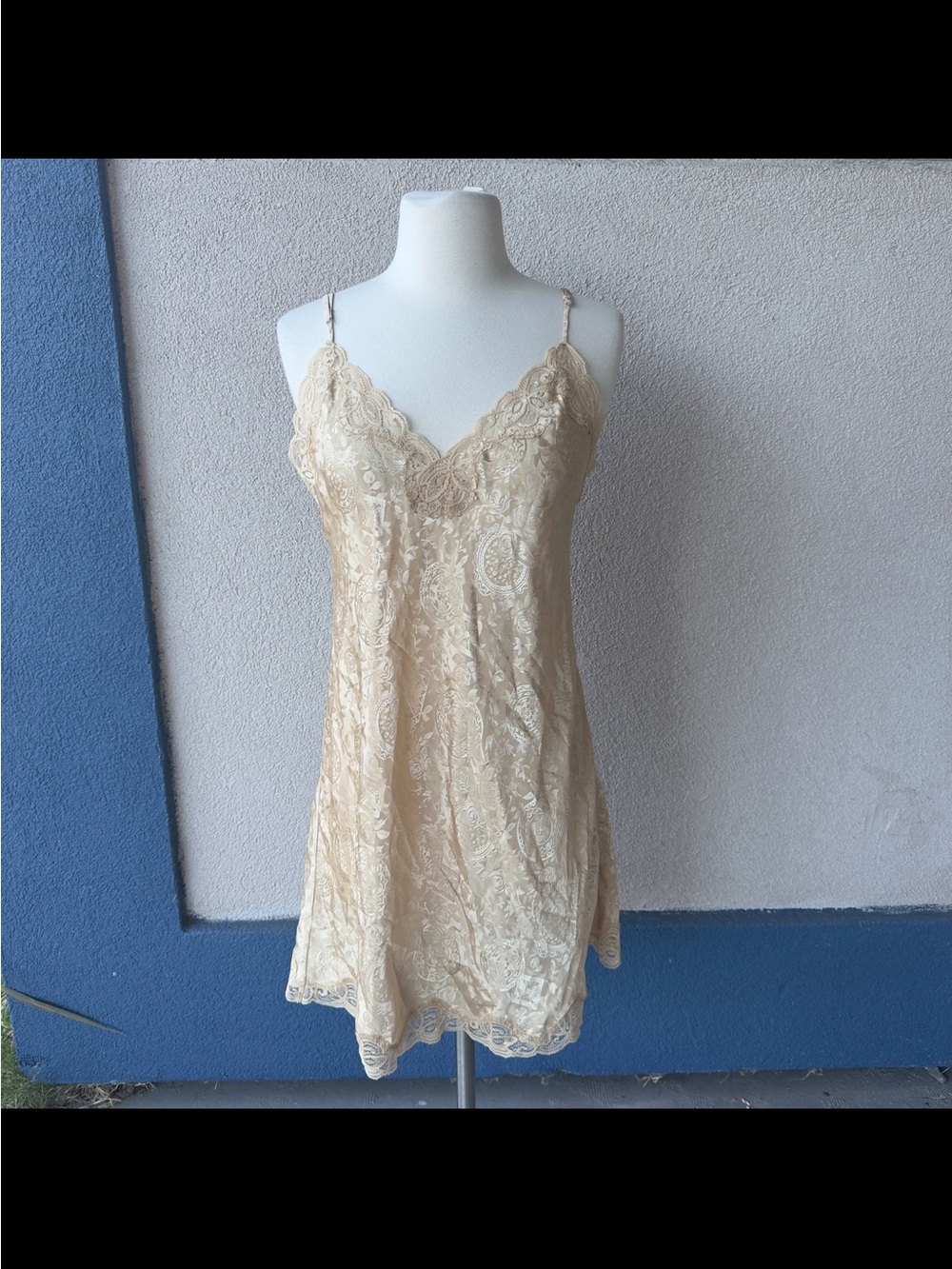 Vintage Gold Label Victoria’s Secret Lingerie Slip
